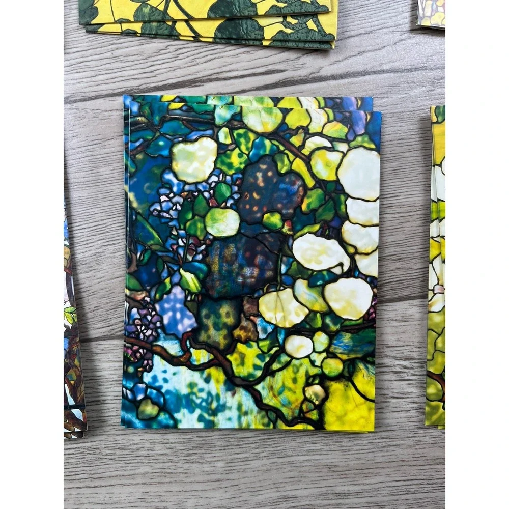 Louis Comfort Tiffany 36 Blank Note Cards & Envelopes Metropolitan Museum Art